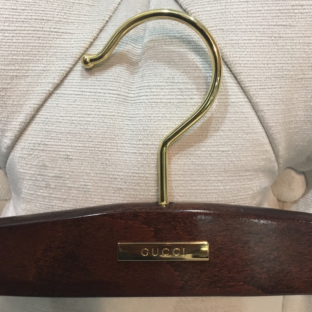 Luxe Vintage Authentic Gucci Hanger